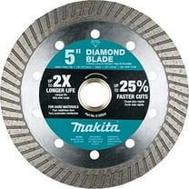 Makita E-02624 Turbo Rim Hard Material Diamond Blade, 5"