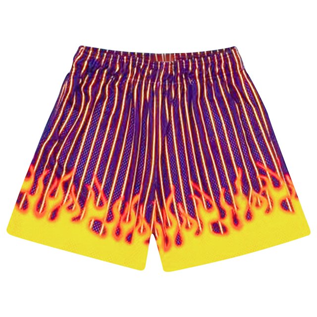 Puntoco Pantalones Cortos Con Estampado Hawaiano Para Hombre, Pantalones Cortos Con Bolsillo Y Cordón, Color L, Pantalones Cortos Hombre