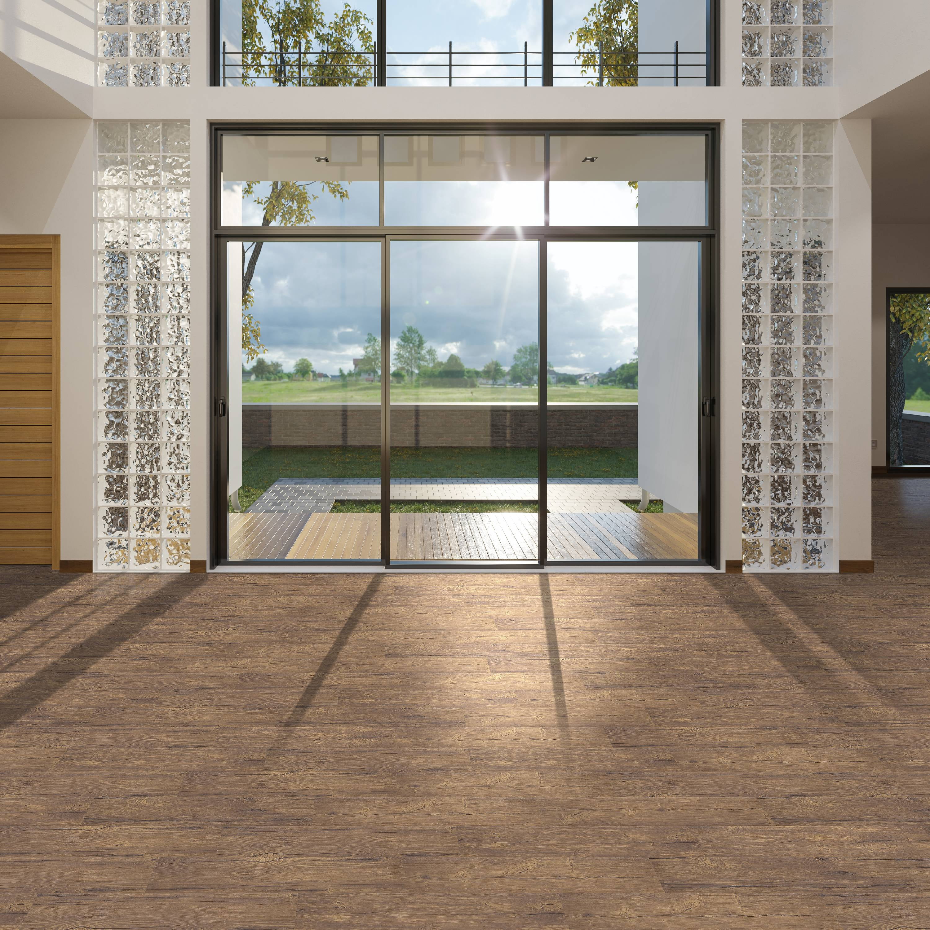 Achim Nexus Self Adhesive Vinyl Floor Planks - 10 Planks/15 Sq. ft., 6 x 36, Saddle
