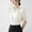 White, variant on Womens Shirts Summer Short Sleeve Turtleneck Women Blouses Fancy Office Dressy Solid White Halter Slim Tops