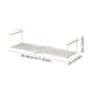 thumbnail image 3 of Estante colgante para cocina, estante de almacenamiento escalonado para baño, cesta colgante telescópica, adecuado para estante de almacenamiento para cocina y baño - Blanco, 3 of 6