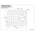thumbnail image 2 of Grille en Acier Inoxydable Gourmetier Loft GWKUD3221L (L)16,4"X(W)13,3", 2 of 2