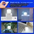 thumbnail image 3 of 30 Pieces Mini Night Light, USB LED Light, Energy Saving Light 6500K Compact LED Bulb for Car, Bedroom, Library (15 Pieces White Light +15 Pieces Warm Light), 3 of 7