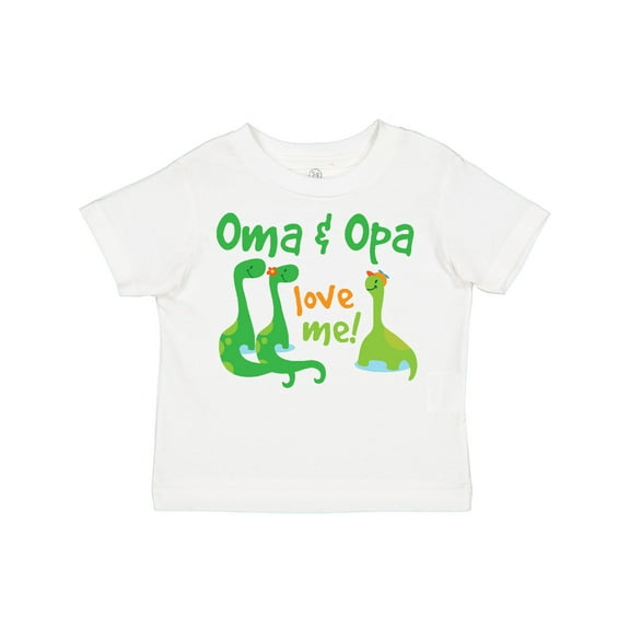 Inktastic Oma and Opa Love Me Grandchild Boys Toddler T-Shirt