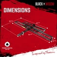thumbnail image 3 of Black Widow MCC-500 Steel Motorcycle Carrier - 500 lb. Capacity, 3 of 10
