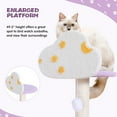 thumbnail image 6 of Sennuax 49" Cat Tree Tower with Sisal Scratching Posts Condo for Indoor Small Cats, 6 of 7