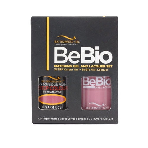 Bio Seaweed Gel Bio Seaweed Matching Gel Polish Nail Lacquer Warm Kiss 41 Walmart Com Walmart Com