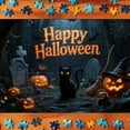 thumbnail image 2 of Halloween Theme Puzzle Set - Educational Puzzles for Family Game Nights Ideal for Learning Experience, 2 of 8