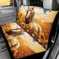 thumbnail image 6 of KUIFORTI Sunflower Car Seat Covers for SUV Truck Van, Aztec Horse Auto Front Rear Seat Cover Car Accessories for Women Adults Men, 6 of 7