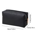thumbnail image 6 of bestolf Portable Cosmetic Bag Stylish Zippered Makeup Pouch Travel Toiletry Organizer for Women Lipstick Makeup Brushes, 6 of 8