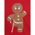 thumbnail image 4 of Old Glory Youth Ginger Bread Man With Candy Cane Crutch Short Sleeve T Shirt, 4 of 6