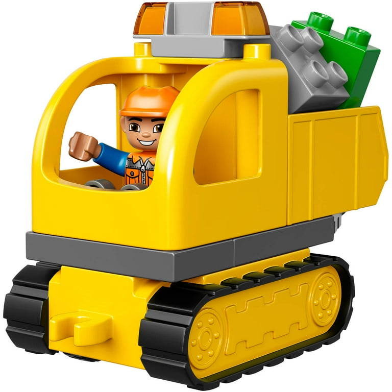 LEGO DUPLO Creative Building City Truck and Tracked Excavator 10812 26 Pieces Walmart