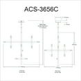 thumbnail image 2 of ACS-3656C-MB-FR-Dainolite-Acasia - 42W 14 LED 3-Tier Chandelier In Contemporary Style-31.5 Inches Tall and 35.5 Inches Wide-Matte Black Finish, 2 of 3