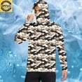 thumbnail image 5 of UPF 50+ Sun Protection Shirt For Men’s Summer Lightweight Hoodies With Mask Long Sleeve Fishing Hiking Pullover, 5 of 6