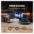 thumbnail image 3 of 6 Inch Car Buffer Polisher Electric Variable Speed Dual Action Random Orbital Polisher Waxer Kit With Detachable Handle, 3 of 6