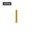 thumbnail image 3 of Brass Hex Bolts, M6x40mm 10 Pack Fully Thread Grade 4.8 Machine Screws, 3 of 5