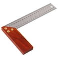 thumbnail image 1 of Regla angular para carpintería en forma de L de 90 grados y 250 mm, transportador cuadrado, regla cuadrada, herramientas de medición para carpintero, 1 of 7