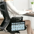 thumbnail image 2 of Jiueut Cartoon Penguin Wheelchair Side Bags for the Armrest Side Bag for Wheelchair Armrest for Women Easy to Install Wheelchair Side Pouches for Drinks and Glasses, 2 of 7
