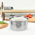 thumbnail image 2 of Electric Cooker Steamer Rice Cooker Steamer Metal Steamer Basket Food Steaming Stand with Hook, 2 of 8