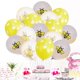thumbnail image 2 of Bee Balloons Set For Baby Birthday Party Supplies With Assorted Color And 12 Inches Round Decoration 15Pcs, 2 of 4