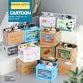 thumbnail image 2 of Electric Animated Yellow Cat Money Bank: Fun Light & Sound Kids' Piggy Bank with Unique Cartoon Design, Durable Plastic-Resin Construction, Easy-to-Use Mechanism – Perfect Birthday/Party Gift or, 2 of 5