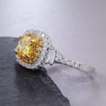 thumbnail image 4 of K-KED Gorgeous 925 Silver Filled,Gold,Wedding Ring Cubic Zircon Delicate Jewelry Gift Sz 6-10-8, 4 of 6
