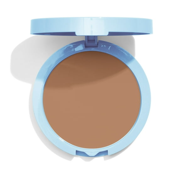 COVERGIRL Clean Matte Pressed Powder, 555 Soft Honey, 0.35 oz