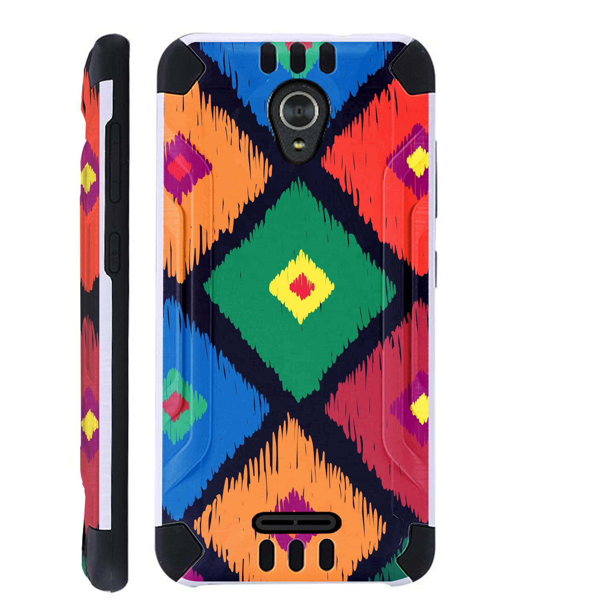 Compatible TCL A1 Alcatel Insight Case Slim Dual Layer Armor Hybrid