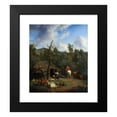 thumbnail image 2 of Adriaen van de Velde 20x23 Black Modern Framed Museum Art Print Titled - The Hut (1671), 2 of 5