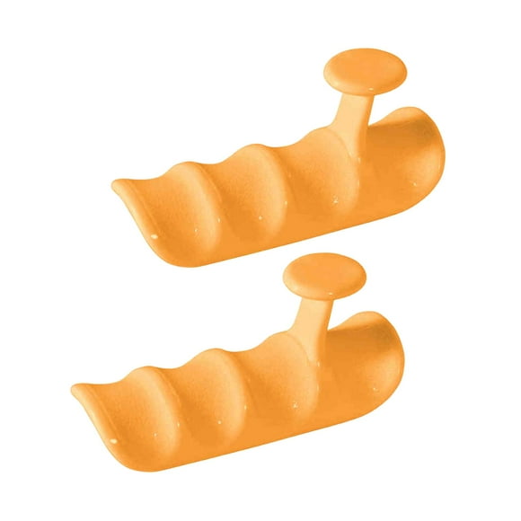 S SERENABLE 2 Pcs Poignées de Musculation Protection de la Paume pour Entraînement d'Exercice Haltère Orange