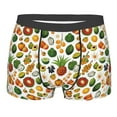 thumbnail image 4 of Goofa Lemon Fruits Vegetables Printed Men's Boxer Briefs Underwear, Moisture-Wicking Underwear, Trunk,Soft and Breathable Cotton Underwear-Small, 4 of 9