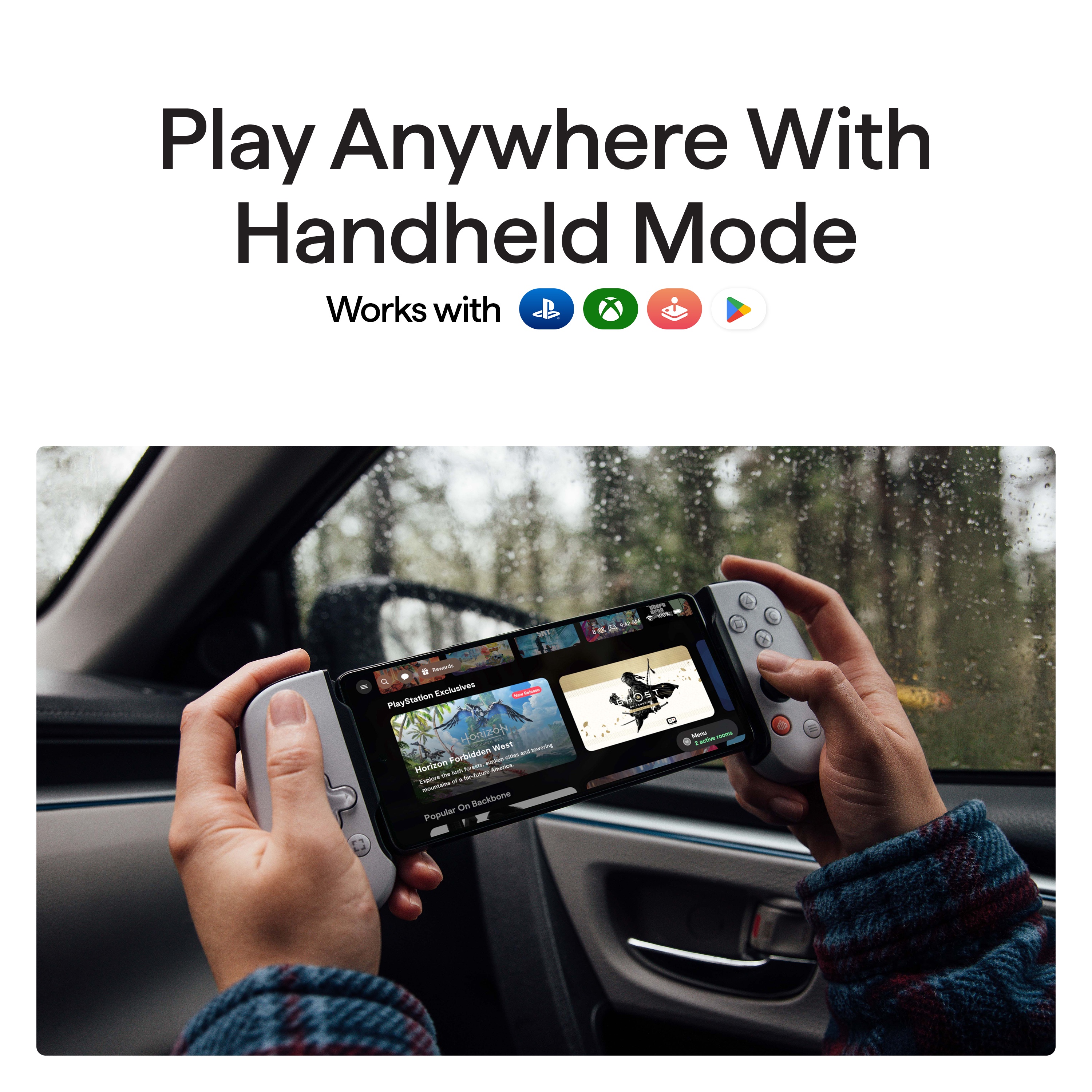 Backbone One - Edición PlayStation (USB-C) - Control de juegos móvil para Android y iPhone serie 15/16 - Blanco 2