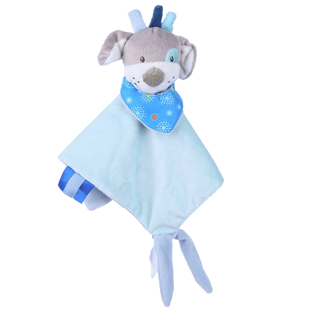 Newborn Soft Baby Teddy Bear Puppet Toy Gift Snuggle Baby Comforter Blanket 