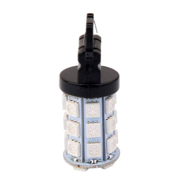 T25 27SMD 5050 Reverse Back Up/Tail/Brake/Stop/Turn LED Light Bulb -Yellow Macarena T25 Piloto de marcha atrás