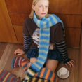 thumbnail image 6 of Ywmsfl Soft Stripe Knit Scarf Warm Knitted Neck Scarf Multiple Sizes For Daily Use Travel Friendly Unisex Design, 6 of 20