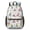 Princess and Carriage, variant on Princess and Knight White Pattern 17" School Backpacks for Teens,Waterproof Oxford Fabric,S-Shape Padded Straps for School,Travel,Hiking,Camping