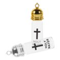 thumbnail image 4 of 2 botellas de agua bendita católicas para primera comunión, recipientes de vidrio para deseos bíblicos y bendiciones, para iglesias, bodas y fiestas., 4 of 7