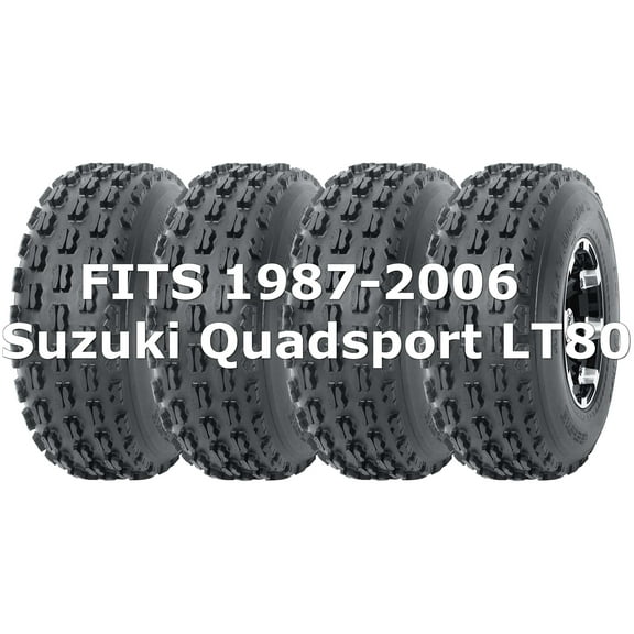 Suzuki Quadsport LT80 1987-2006 Full Set Wanda Sport ATV tires 19x7-8 19x7x8