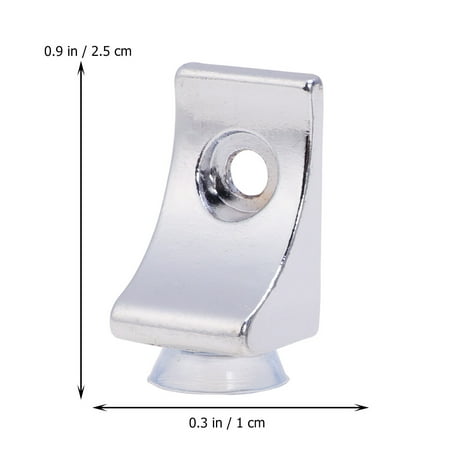 

8 Pcs Nail Panel Pallet Holder Thicken Shelf Support Hardware Brackets Zinc Alloy Bracket