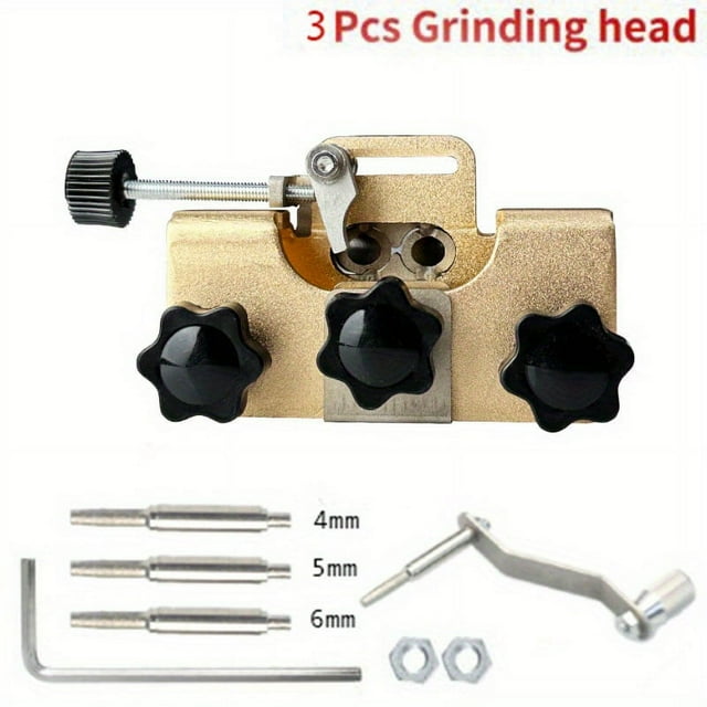 1pc Chainsaw Chain Sharpening Jig, Chainsaw Sharpener Kit, Suitable Chainsaw Grinder Tool For All Kinds Of Chain And Electric Saws