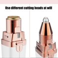 thumbnail image 3 of Hair Epilator Removal Aautomatic Women's USB Hair 2 In 1 Eyebrow Electric Charging Remover Scraper 1PC Beauty Instrument, 3 of 8