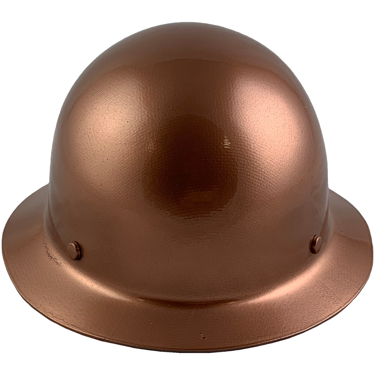 MSA Skullgard Full Brim Hard Hat with FasTrac III Ratchet Suspension - Copper