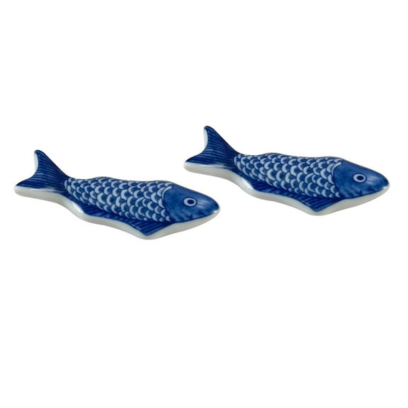 2 Ceramic Chopstick Stand, Shaped Chopstick Rack, Flatware Holder for Home Kitchen