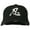 Black, variant on Chinese Character Patience Embroidered Cap - Black OSFM