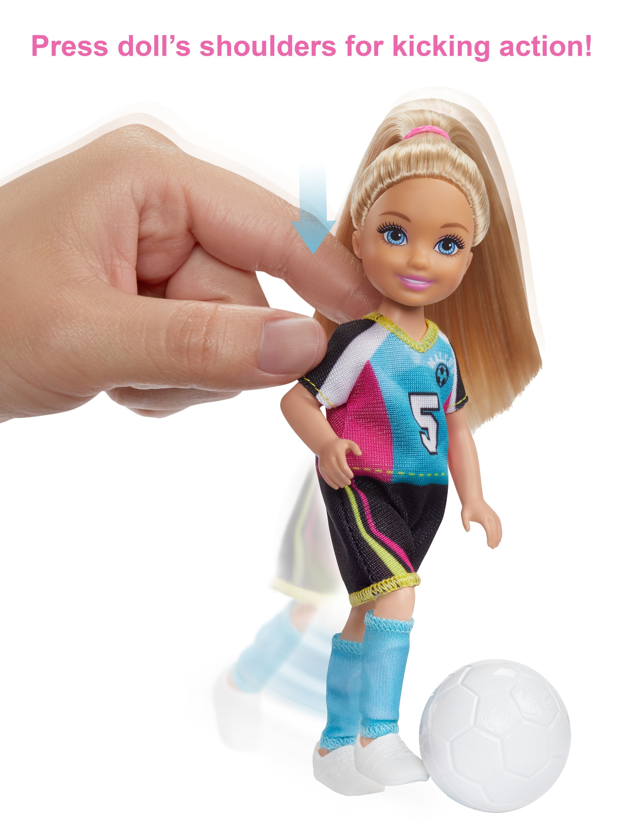 Barbie Dreamhouse Adventures Chelsea Doll Soccer Playset Toy House Accessories Walmart