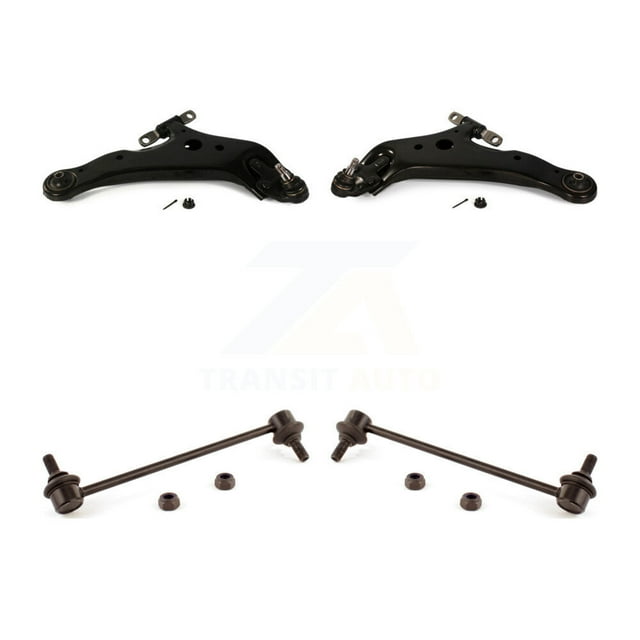 TOR Front Suspension Control Arm and Ball Joint Assembly Stabilizer Bar Link Kit for Car Toyota Highlander Lexus RX350 Venza RX450h RX350L RX450hL - Left Right Side (Driver Passenger) KTR-100167