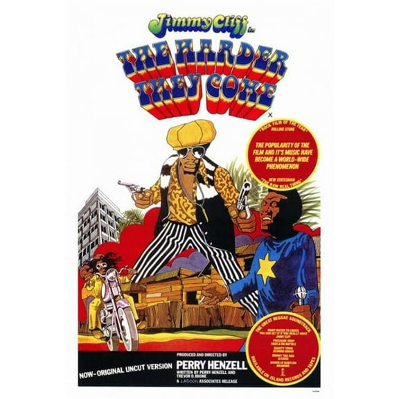 The Harder They Come Movie Poster Print - 27 x 40