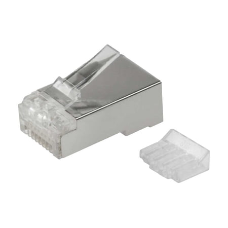 SF Cable Cat6 RJ45 Shielded Modular Plug for Round Stranded 100 pcs price history on PriceWatchPro