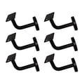 thumbnail image 1 of 6 Pcs Stainless Steel Stair Handrail Bracket, Heavy Duty Stair Rail Support, Railing Brackets for Flat Rails,60mm x 60mm, 1 of 6