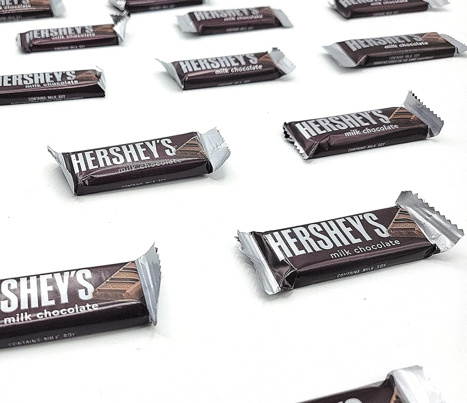 Hershey,S Milk Chocolate Snack Size Candy Bars, Bulk Candy - 2 Pounds (Pack Of 1)